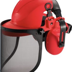 Štít s chráničmi sluchu Safetyco, ochranný, oceľ, CE