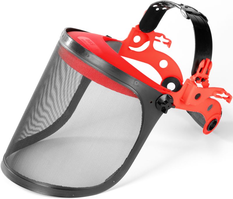 Štít s chráničmi sluchu Safetyco, ochranný, oceľ, CE – Obrázok 2