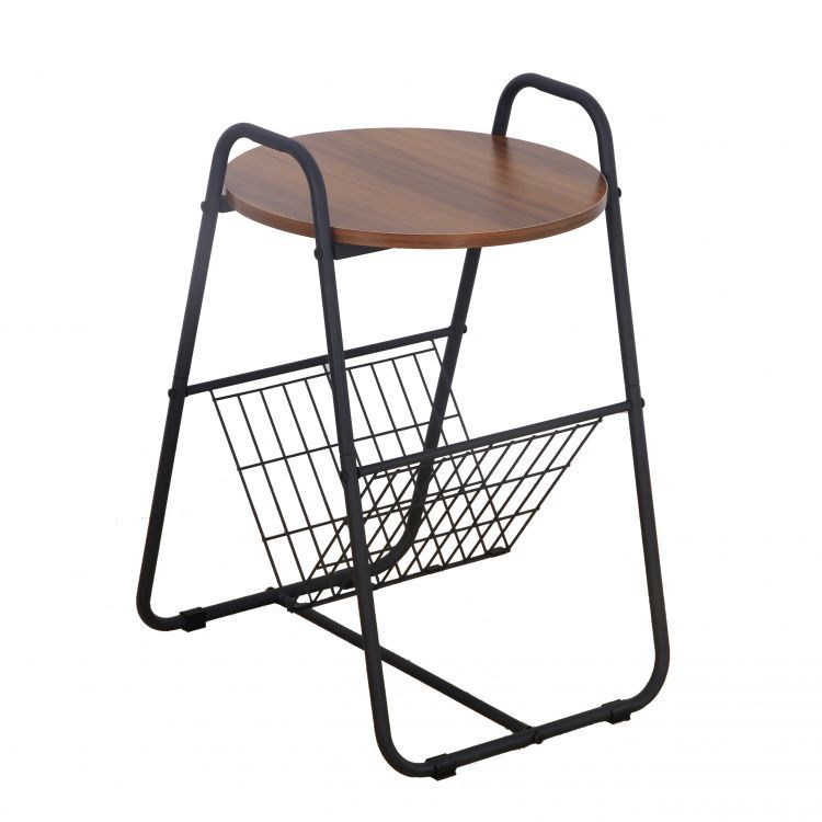 Konferenčný stolík, nočný stolík, stojan na noviny, loft ModernHome – Obrázok 8