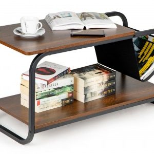 Moderný konferenčný stolík v podkroví, 2 úrovne, ModernHome