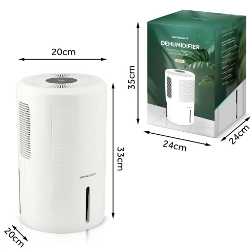 Odvlhčovač vzduchu Berdsen BD-530 - pohlcovač vlhkosti – Obrázok 2