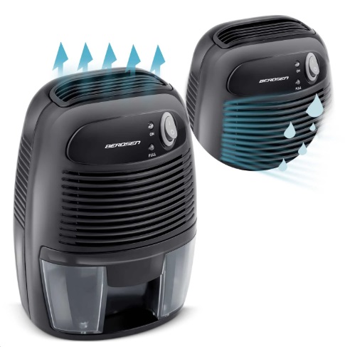 Berdsen BR-68B čierny odvlhčovač vzduchu - pohlcovač vlhkosti – Obrázok 2