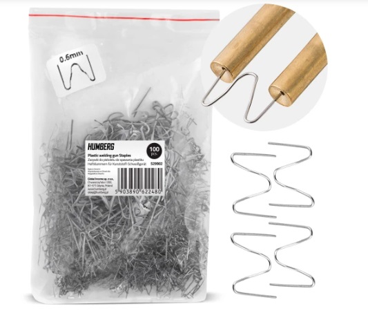 Sponky pre zváračku plastov 100 ks typ B Humberg