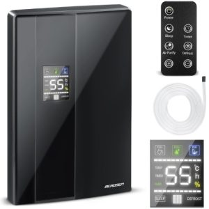 Berdsen BR-20D čierny odvlhčovač vzduchu - pohlcovač vlhkosti