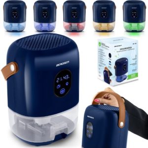 Odvlhčovač vzduchu Berdsen BR-10B v tmavomodrej farbe - pohlcovač vlhkosti