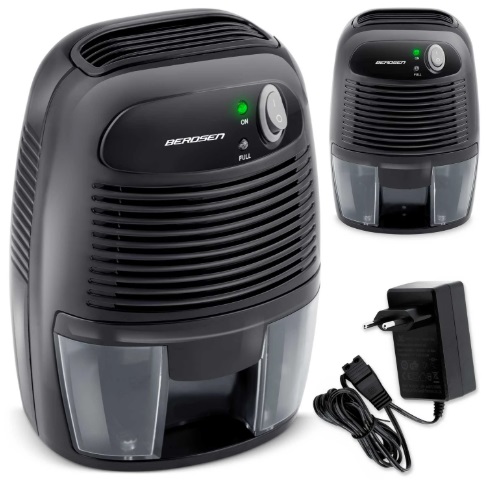 Berdsen BR-68B čierny odvlhčovač vzduchu - pohlcovač vlhkosti