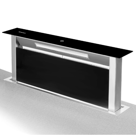 Kuchynský digestor 90 cm čierny BT-290 – Obrázok 4