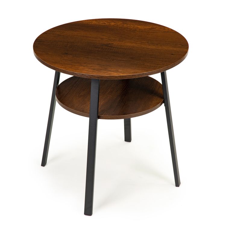 Okrúhly konferenčný stolík, moderný loftový konferenčný stolík, ModernHome – Obrázok 5