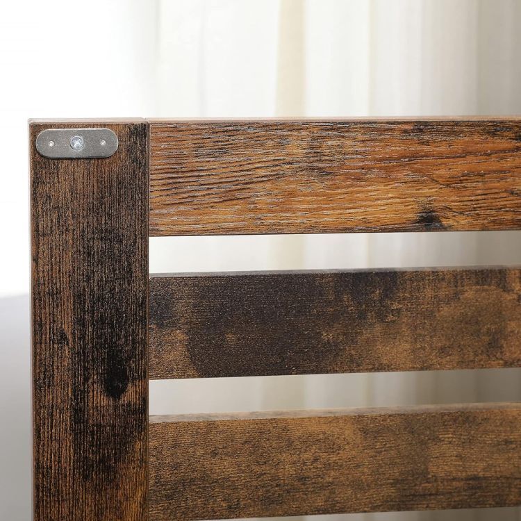 Kúpeľňová skrinka pod umývadlo, polica, komoda s nastaviteľnou policou, rustikálna hnedá – Obrázok 6