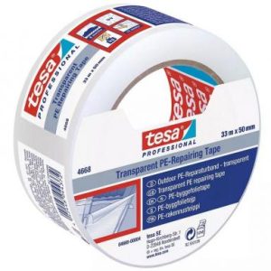 Páska tesa® PRO, opravná, PE, transparentná, 50 mm, L-33 m