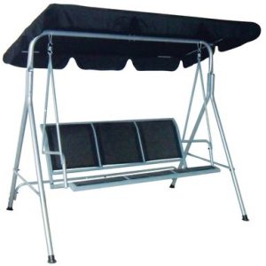 Hojdačka CAIRO, max. 150 kg, 175x112x155 cm, záhradná, PE 160 g/m2