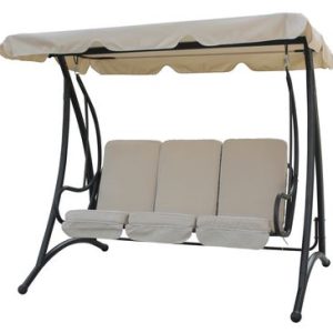 Hojdačka QENA, max. 300 kg, 201x123x172 cm, záhradná