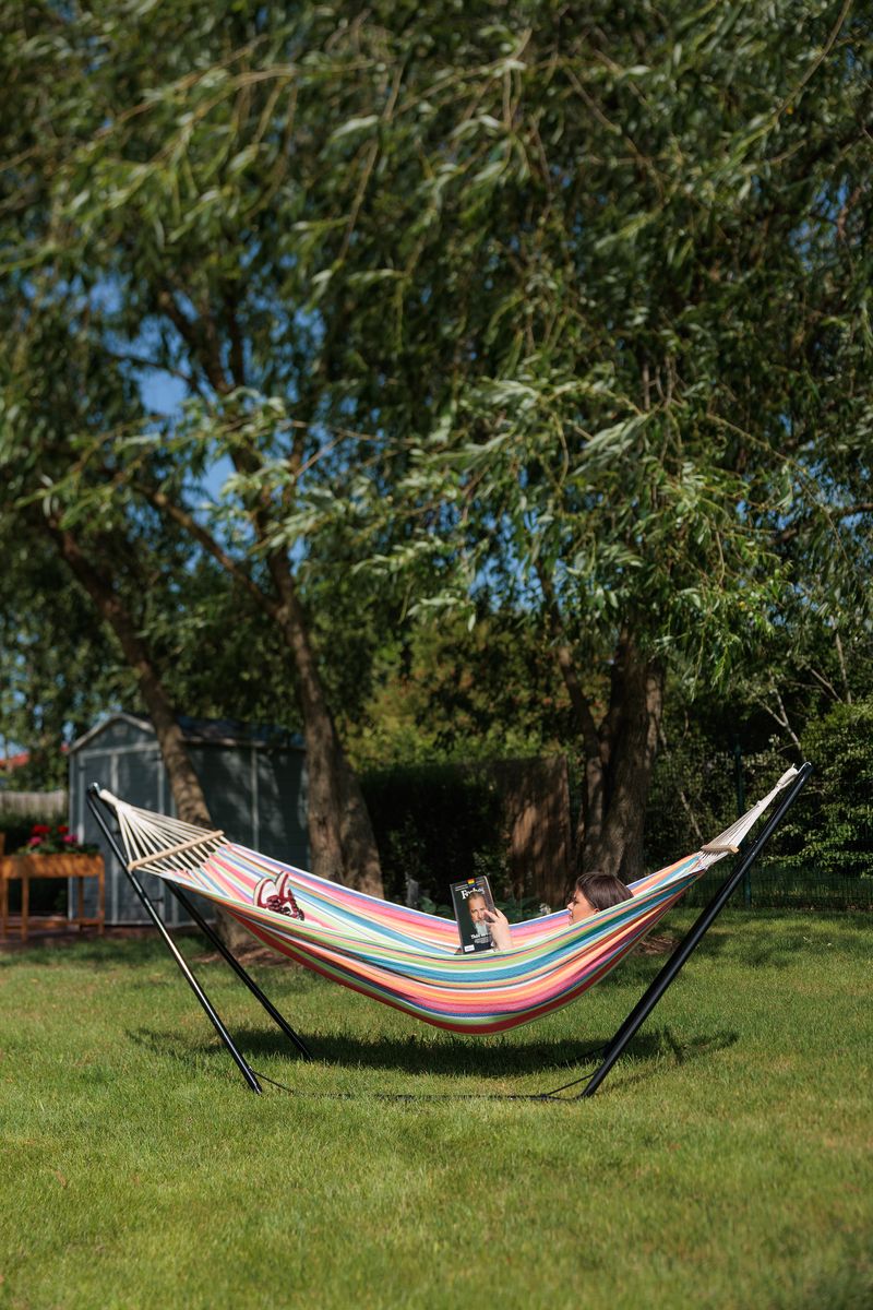 Sieť YULIA, hojdacia, záhradná, max. 100 kg, 200x100 cm – Obrázok 2