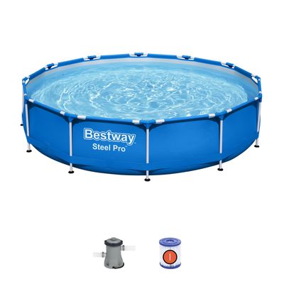 Bazén Bestway® Steel Pro™, 56681, kartušová filtrácia, 366x76 cm – Obrázok 6