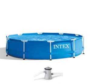 Bazén Intex® Metal Frame 28202, kartušová filtrácia, 305x76 cm