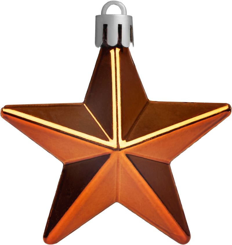 Dekorácie MagicHome Vianoce, sada, 20 ks, medeno zlaté, mix, na vianočný stromček – Obrázok 6