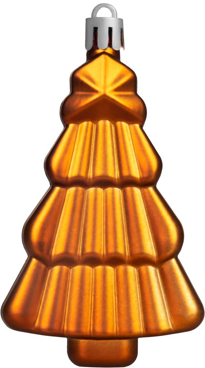 Dekorácie MagicHome Vianoce, sada, 20 ks, medeno zlaté, mix, na vianočný stromček – Obrázok 2