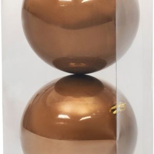 Gule MagicHome Vianoce, 2 ks, bronzové, na vianočný stromček, 12 cm