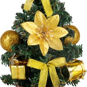 Dekorácia MagicHome Vianoce, stromček, s bubnom, 21 cm