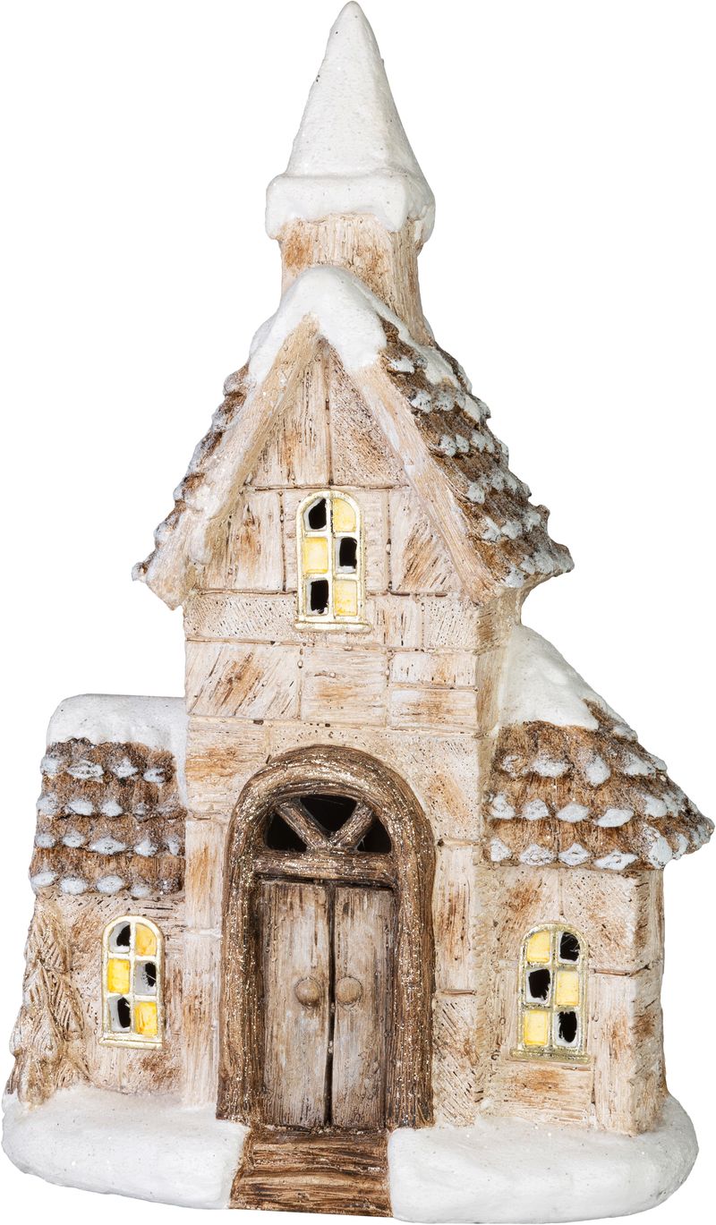 Dekorácia MagicHome Vianoce, domček, LED, 14.5x28x46 cm – Obrázok 3