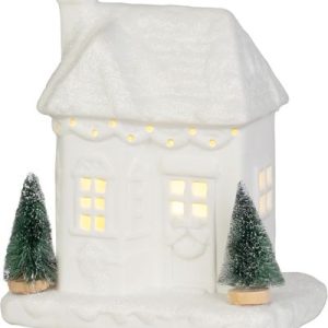 Dekorácia MagicHome Vianoce, Dom, LED, 9x15x17 cm