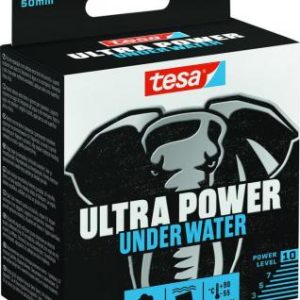 Páska tesa® Ultra Power Under Water, opravná, vodotesná, čierna, 50 mm, L-1,5 m