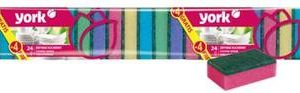 Hubka York 030140, špongia na kuchynský riad, 24+4 ks