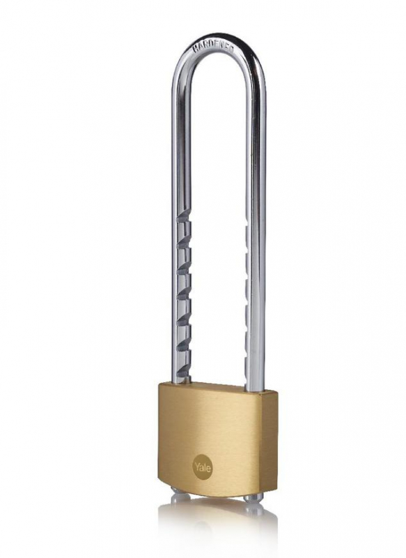 Zámok Yale Y110B/50/155/1, Standard Security, visiaci, s dlhým tŕňom, 50 mm, 3 kľúče – Obrázok 2