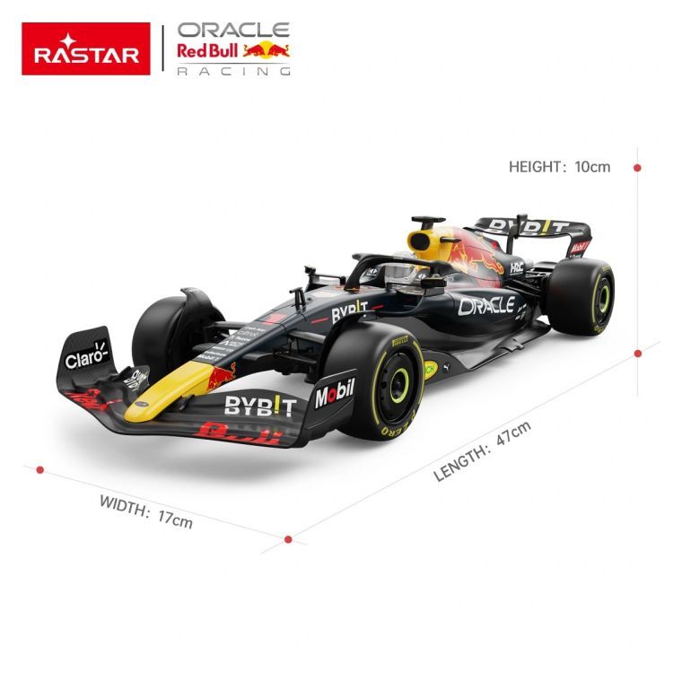 Diaľkovo ovládané auto Formula Oracle Red Bull Racing RB18 R/C mierka 1:12 Rastar 94700 – Obrázok 2