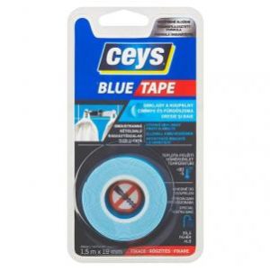 Páska Ceys Blue tape, obojstranná páska, lepiaca, 1,5 m x 19 mm