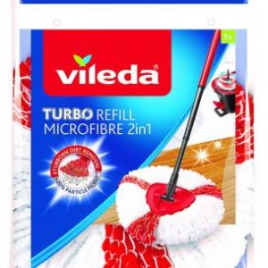 Hlavica na mop Vileda TURBO 2v1, náhradná handra