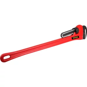 Hasák na rúry 152,4 cm s rovnou liatinovou rukoväťou a robustnou hákovou čeľusťou