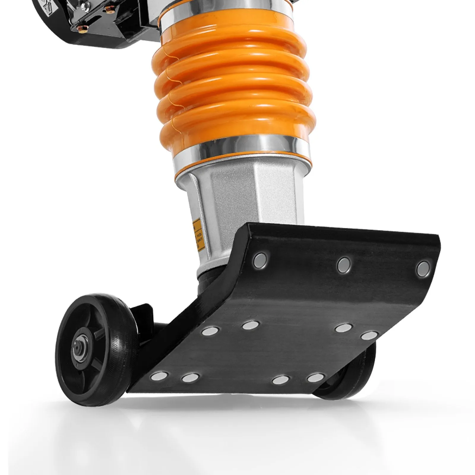 Vibračné dupadlo, 6,5 HP dupadlo, palivové dupadlo s objemom 196 cm3, nárazová sila 3600 libier, maximálna hĺbka zhutňovania 26 palcov, pre zeminu, štrk, základy, betónové dosky a základy – Obrázok 3