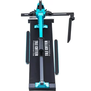 Ručná rezačka dlaždíc 35 – 1200 mm, hliník, infračervené laserové polohovanie, dvojkoľajnicová vodiaca lišta, protišmyková gumená rukoväť, na keramické dlaždice, podlahové dlaždice