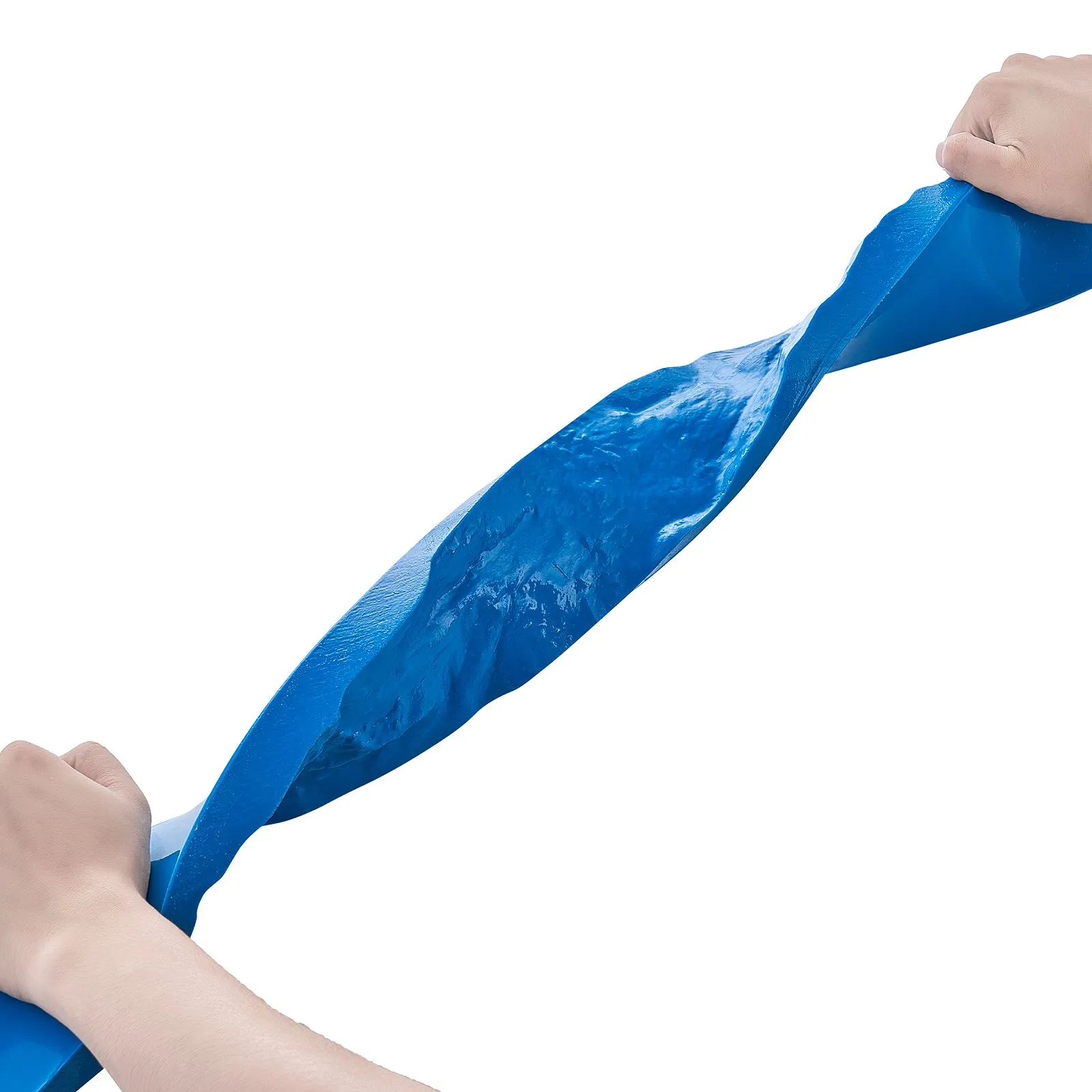 Betónová pečiatka, 231,3 x 7,6 cm, Betónové formy, Obdĺžnikové, Polyuretánová pečiatka, Podložka s textúrou kamenných dlaždíc, Potlač bridlicovej podlahy, Bezšvíková podložka na pečiatku, Povrch s textúrou betónu pre dekoratívne vonkajšie použitie, Modrá – Obrázok 3