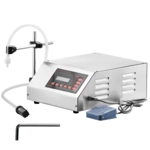 Plniaci stroj na tekutiny GFK-160, 5 – 3500 ml, 30 W, plniaci stroj na tekutiny, plniaci stroj na tekutiny