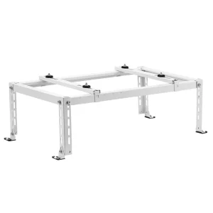 Stojan na klimatizáciu, vibračne odolný mini delený stojan pre bezkanálové klimatizácie a tepelné čerpadlá s výkonom 9000–24000 BTU, základný držiak AC pre montáž na podlahu s maximálnou nosnosťou 250 kg