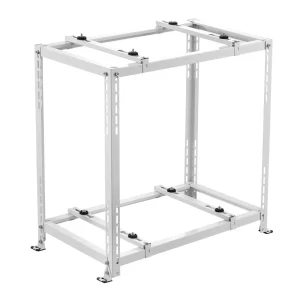 Stojan na klimatizáciu, mini delený stojan pre tepelné čerpadlo bezkanálovej klimatizácie s výkonom 9000–18000 BTU, základný držiak AC pre montáž na podlahu s max. nosnosťou 250 kg, dve úrovne