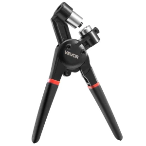 Sada nástrojov na dierky VEVOR, 500 kusov, 6 mm kovové dierky v zlatej a striebornej farbe, sada dierok s ručným lisom na dierky, dierovačom a blokom, dierovacie kliešte na kožu, plachty, topánky, remeslá, látky, opasky