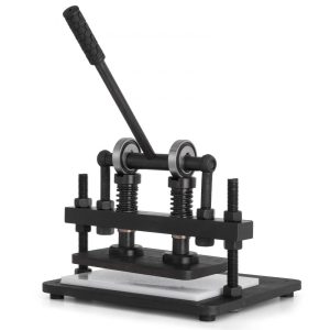 Raziaci lis 260x150 mm, vysekávací a raziaci stroj, šírka posuvu 300 mm, stroj na rezanie kože, horná doska, vysekávacie zariadenie, ručná rezačka kože na rezanie rôznych materiálov