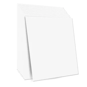 Stropné dlaždice, balenie 12 kusov, 24 x 24 palcov, zavesené stropné dlaždice vyrobené z vysoko kvalitnej PVC peny, ohňovzdorné, dobrá flexibilita a jednoduchá inštalácia, stropná krytina na dekoráciu domu/kancelárie, hladká biela