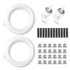 Sada palivového potrubia 5 m Sada palivového potrubia pre dieselové kúrenia 2/5/8 kW, vymeniteľné sady palivového potrubia pre nezávislé kúrenia s filtrami potrubia, svorkami a hadicami