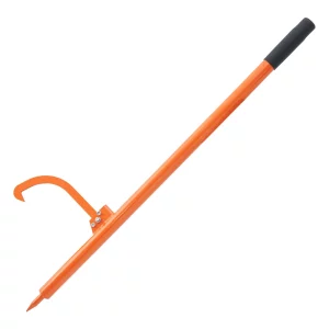 Páka na rúbanie, 1180 mm, zdvíhač kmeňov s kovovou rukoväťou, ťažký valec na kmeň s max. otvorom φ48 cm, nehrdzavejúci naklápací hák na obracanie kmeňov, valec na rúbanie, zdvíhanie a otáčanie kmeňov