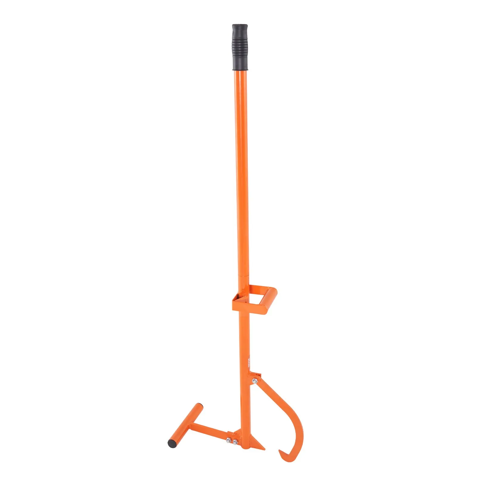 Páka na rúbanie, 1219 mm, 4-v-1 páka na ťažné oceľové polená, multifunkčný valec na polená, nastaviteľný otočný hák, obracač kmeňov, lesnícky multifunkčný nástroj na valcovanie, rezanie a zdvíhanie kmeňov – Obrázok 3