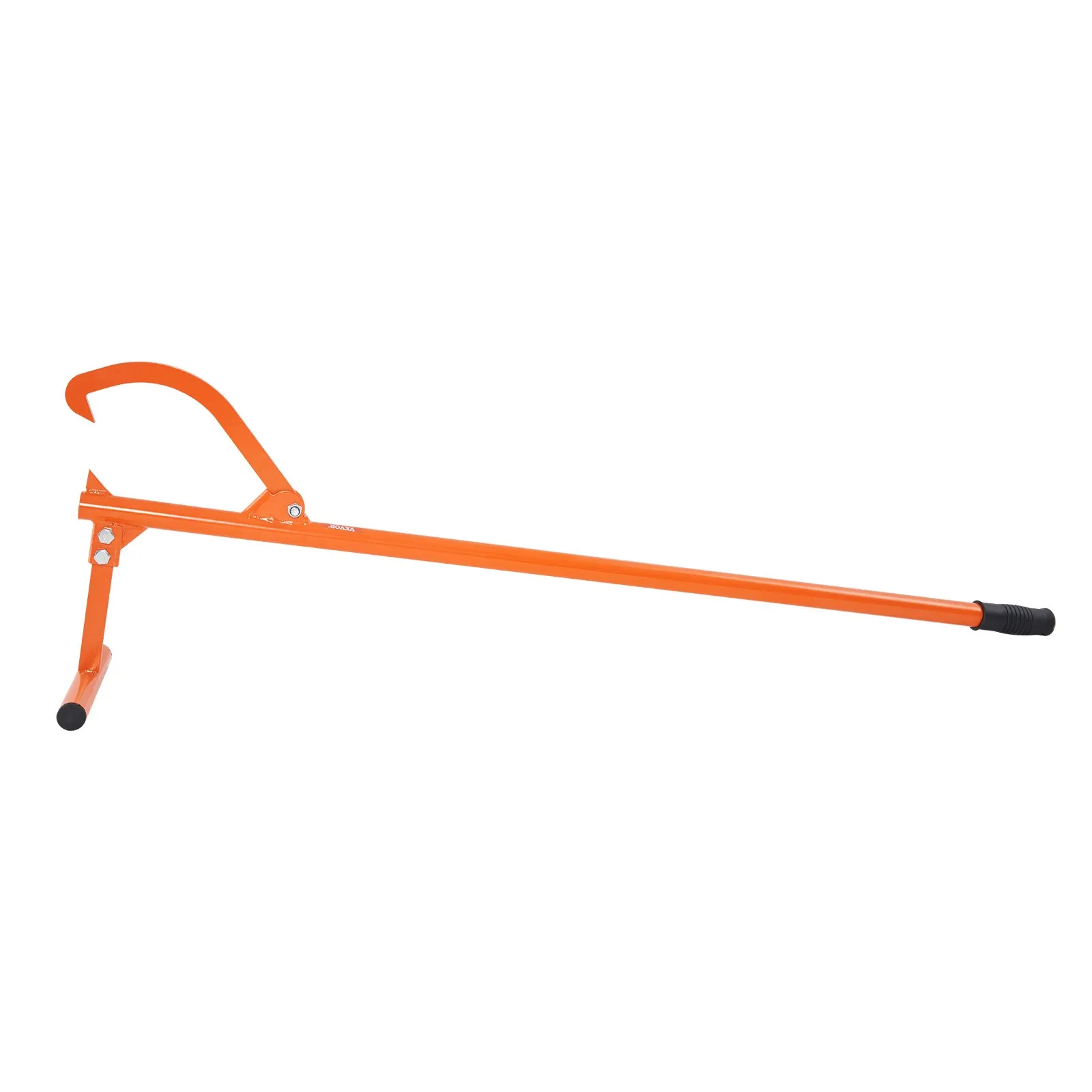 Páka na rúbanie, 1219 mm, robustný zdvihák kmeňov s kovovou rukoväťou, obracač kmeňov s nastaviteľným otočným hákom, pomôcka na rúbanie kmeňov do φ 38 cm, zdvihák dreva na valcovanie, rezanie a zdvíhanie kmeňov – Obrázok 4