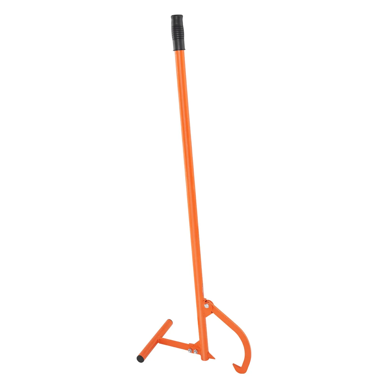 Páka na rúbanie, 1219 mm, robustný zdvihák kmeňov s kovovou rukoväťou, obracač kmeňov s nastaviteľným otočným hákom, pomôcka na rúbanie kmeňov do φ 38 cm, zdvihák dreva na valcovanie, rezanie a zdvíhanie kmeňov – Obrázok 3