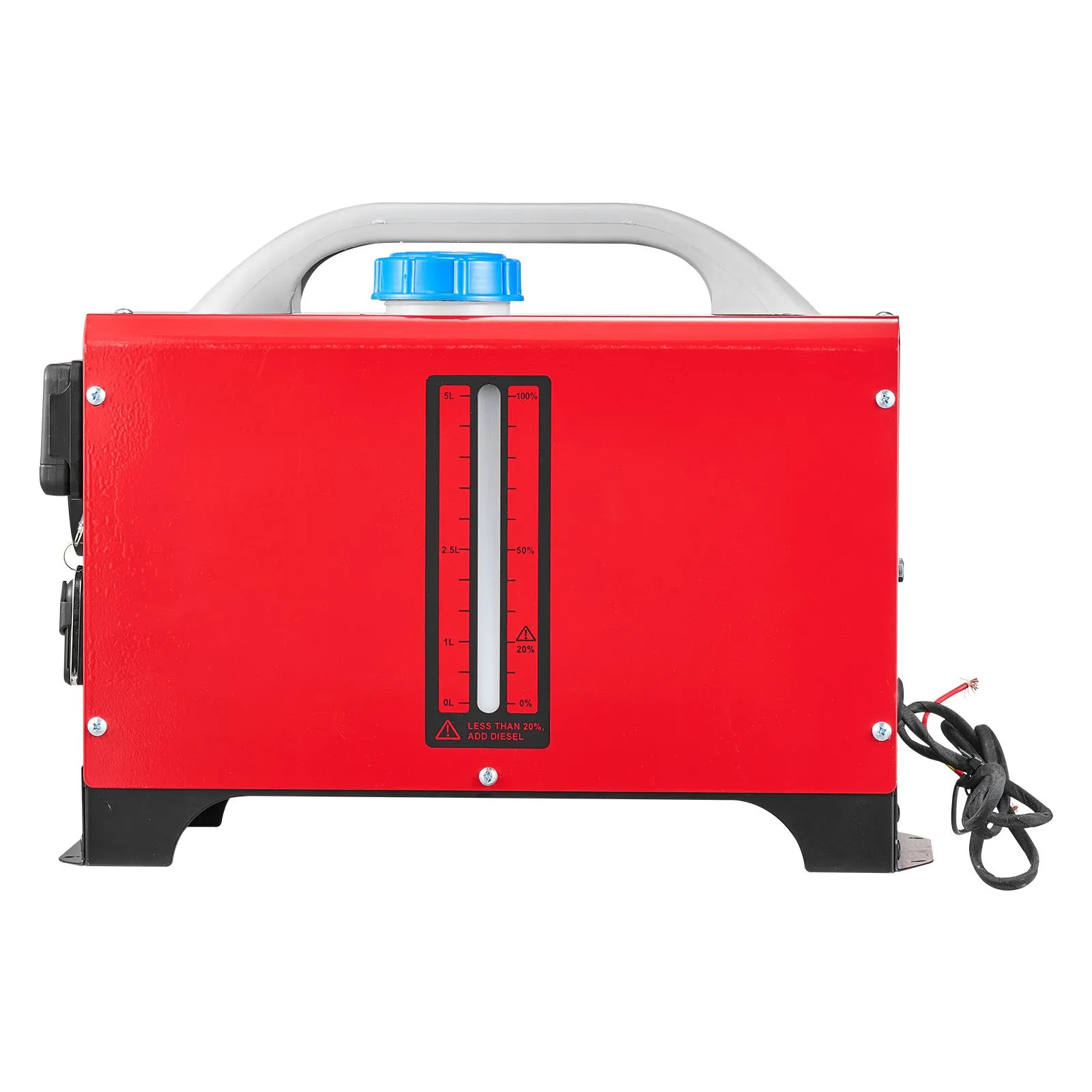 Naftový ohrievač vzduchu, nezávislé kúrenie, 8 kW DC 12-24 V, rýchloohrievací ohrievač vzduchu s diaľkovým ovládaním, čierny LCD spínač a funkcia predhrievania, nízka hlučnosť, pre obytné automobily, nákladné autá, lode a prívesy – Obrázok 2