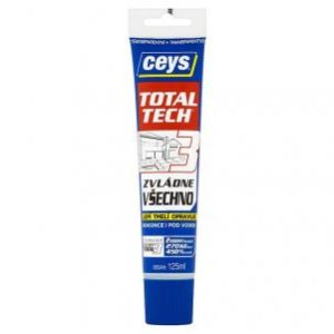 Lepidlo Ceys TOTAL TECH EXPRESS, transparentné, tuba 125 ml