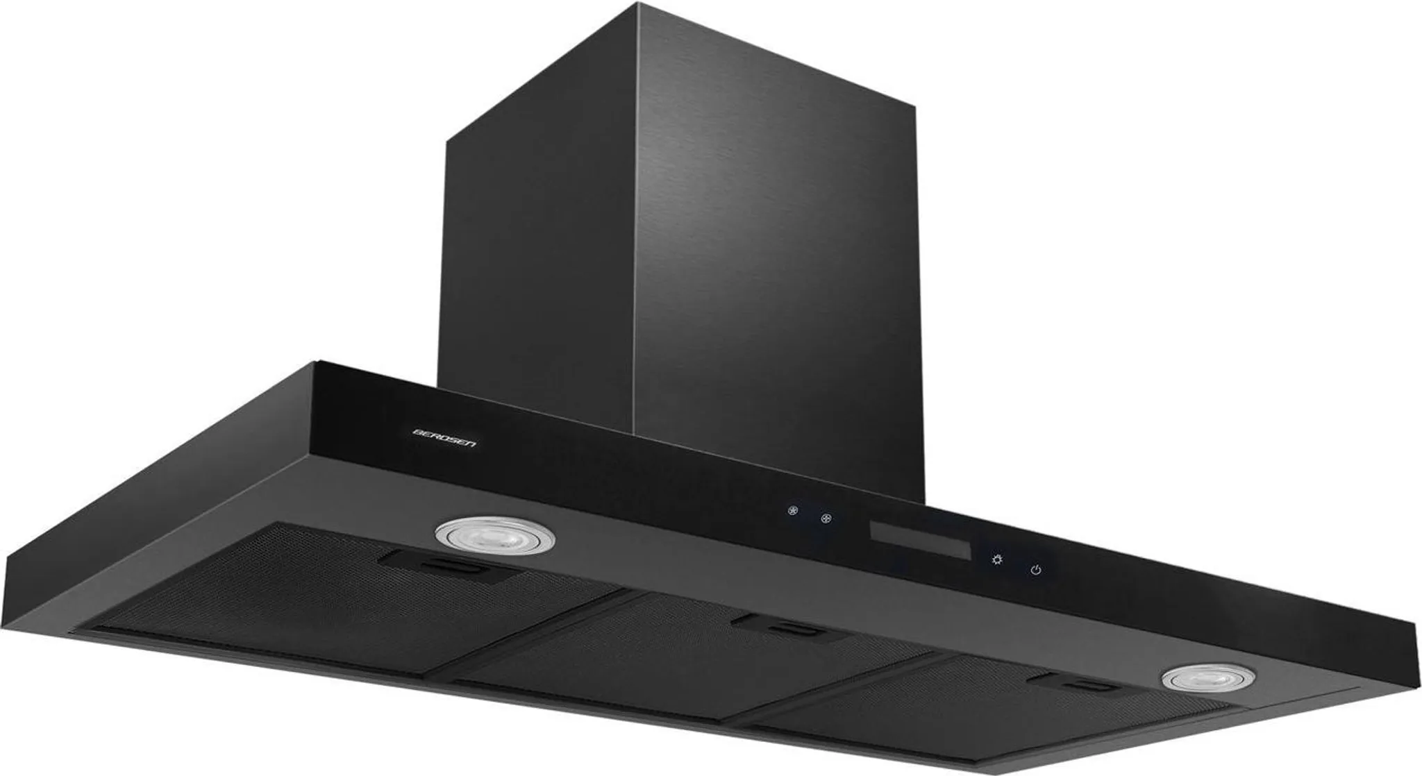 Berdsen BE-90S čierny kuchynský digestor 90 cm – Obrázok 3