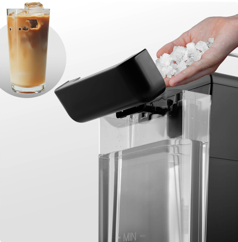 Berdsen BD-771 20-barový kávovar na espresso, čierny – Obrázok 4